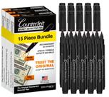 Caneta detectora de notas falsificadas Dri Mark CFD15PK x15 Pack