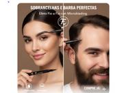 Caneta Efeito Tatuagem P/ Barba Sobrancelha Falhada Hairline Castanho