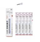 Caneta Eraser Tombow Mono Zero de 2,3 mm com ponta redonda com 10 recargas
