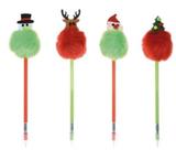 Caneta esfer natal sort clr 19cm c/1 un 1100083