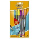 Caneta Esferográfica 1.6mm Intenso Fashion 6 cores Bic