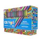 Caneta esferográfica 60 cores Trigel CIS Caneta esferográfica 60 cores Trigel CIS
