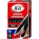 Caneta Esferografica Apagavel Multiuso Preto Caixa