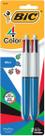 Caneta Esferográfica BIC 4 Cores - Mini Ponta Média (1,0 mm) - 2 Unidades