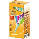 Caneta Esferografica BIC 4 Cores Refresh Corpo Azul CX.C/12