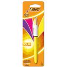 Caneta Esferografica BIC 4 Cores Solar Fashion Blister Caneta Esferografica BIC 4 Cores Solar Fashion Blister