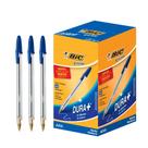 Caneta Esferográfica Bic Ponta Média Cristal Azul c/ 50 Caneta Esferográfica Bic Ponta Média Cristal Azul c/ 50