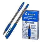 Caneta Esferográfica Bps Grip 1.6 Azul Pilot Caixa com 12 Unidades