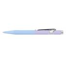 Caneta Esferográfica Caran D'ache 849 Paul Smith Azul Celeste e Roxo Lavanda Caneta Esferográfica Caran D'ache 849 Paul Smith Azul Celeste e Roxo Lavanda