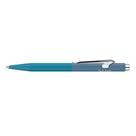 Caneta Esferográfica Caran D'ache 849 Paul Smith Azul Ciano e Azul Aço Caneta Esferográfica Caran D'ache 849 Paul Smith Azul Ciano e Azul Aço