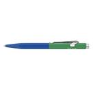 Caneta Esferográfica Caran D'ache 849 Paul Smith Azul Cobalto e Verde Esmeralda Caneta Esferográfica Caran D'ache 849 Paul Smith Azul Cobalto e Verde Esmeralda