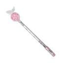 Caneta Esferográfica Chocalho Borboleta - Rosa Caneta Esferográfica Chocalho Borboleta - Rosa