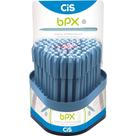 Caneta Esferográfica CIS BPX 0.7MM Cores Sortidas Display com 100