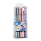 Caneta Esferográfica Cis BPX - Ponta 0.7mm - Kit com 5 cores
