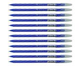 Caneta Esferográfica Cis Spiro Azul Caixa C 12 Unidades