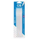 Caneta Esferográfica Cis Spiro Clean 0.7mm com 5 Cores