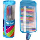 Caneta Esferografica CIS Spiro Rollerset 29 Cores Estojo