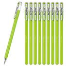 Caneta Esferográfica Colorida Pentel Matte Hop Amarelo Verde Pacote com 10