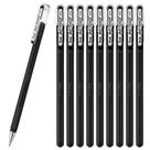Caneta Esferográfica Colorida Pentel, Matte Hop, Preta, Kit com 10 Canetas K110-VA