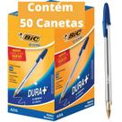 Caneta Esferográfica Cristal Azul Caixa Com 50 Unidades Bic Caneta Esferográfica Cristal Azul Caixa Com 50 Unidades Bic