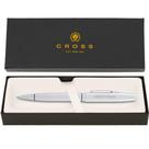 Caneta esferográfica Dayspring Coventry cromo com detalhe preto Caneta esferográfica Dayspring Coventry cromo com detalhe preto