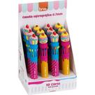 Caneta Esferográfica Divert Tutti Frutti 0.7MM 10 Cores - Display com 12 Unidades Caneta Esferográfica Divert Tutti Frutti 0.7MM 10 Cores - Display com 12 Unidades