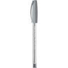 Caneta Esferográfica Faber-Castell Trilux Ponta Fina 1.0 mm 1 Unidade Prata