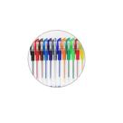 Caneta esferografica gel colorgel com glitter 12 pecas Caneta esferografica gel colorgel com glitter 12 pecas