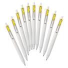 Caneta Esferográfica Gel Uniball One UMNS05.2 Mitsubishi Pencil, Amarela, 10 Unidades