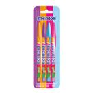 Caneta Esferográfica JET LUX MENTOS - 4 Cores - Schneider