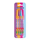 Caneta Esferográfica JET LUX MENTOS - 4 Cores - Schneider