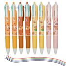Caneta esferográfica Lopenle 4 em 1 Capivara Multicolor x12