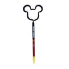 Caneta Esferográfica Molin do Brasil Face Azul 1.0MM Disney Mickey Mouse Escrita Suave Azul