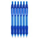 Caneta esferográfica Paper Mate Profile Retrátil 1,4 mm Azul 6