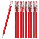 Caneta Esferográfica Pentel Matte Hop Vermelha, Pacote com 10 Unidades K110-VB Caneta Esferográfica Pentel Matte Hop Vermelha, Pacote com 10 Unidades K110-VB