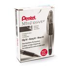 Caneta esferográfica Pentel RSVP Mini 1,0 mm Medium Line, pacote com 12