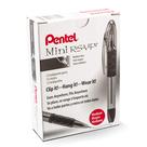 Caneta esferográfica Pentel RSVP Mini 1,0 mm, tinta vermelha, pacote com 12 unidades