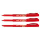 Caneta Esferográfica Pilot Bp-1 Inox 1.0mm Vermelho 3 Unidad