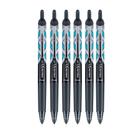 Caneta esferográfica PILOT Precise V5 RT Deco Collection 0,5 mm, pacote com 6