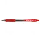 Caneta Esferográfica Pilot Super Grip Retrátil Ponta Média 1.0MM com Tinta Especial de Secagem