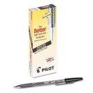 Caneta esferográfica PILOT The Better Medium Point Black Ink, pacote com 12