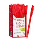 Caneta Esferográfica Ponta Média 1,0mm c/ 50 Unidades Vermelho Keep - EI092 Caneta Esferográfica Ponta Média 1,0mm c/ 50 Unidades Vermelho Keep - EI092