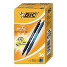 Caneta esferográfica retrátil BIC SCSM361AST Soft Feel de 1 mm, pacote com 36