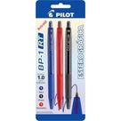 Caneta Esferografica Retratil Bp-1 1.0 Az/Pt/Verm Caneta Esferografica Retratil Bp-1 1.0 Az/Pt/Verm