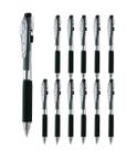 Caneta Esferográfica Retrátil Pentel Wow 0.7mm Escrita Macia E Confortável Kit Com 12 Unidades Coloridas Para Escola Escritório E Uso Profissional -
