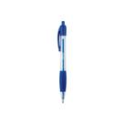 Caneta esferográfica retrátil STAPLES Tinta azul fina 36/caixa