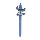 Caneta Esferográfica Retrátil Stitch Mingau Azul - Molin