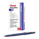Caneta esferográfica Roller Pentel R100C Rolling Writer 0,8 mm Blue Dozen