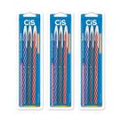 Caneta esferográfica Spiro CIS 0.7mm 3 cores Kit 3 blister Caneta esferográfica Spiro CIS 0.7mm 3 cores Kit 3 blister