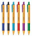 Caneta Esferográfica Stabilo Point Ball Cores Sortidas